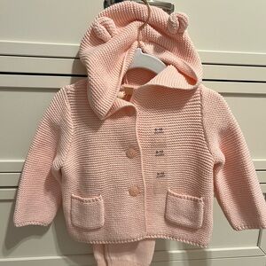 New Baby Gap Knit Set 6-12 month